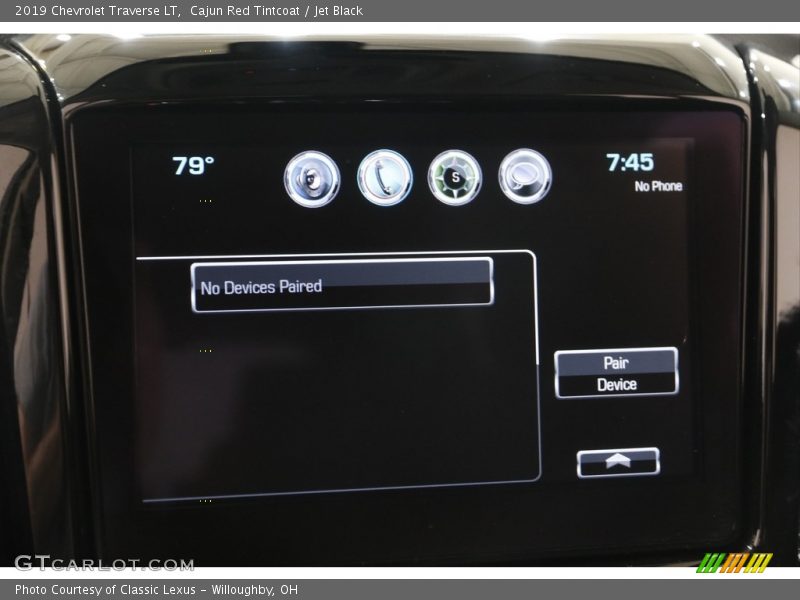 Cajun Red Tintcoat / Jet Black 2019 Chevrolet Traverse LT