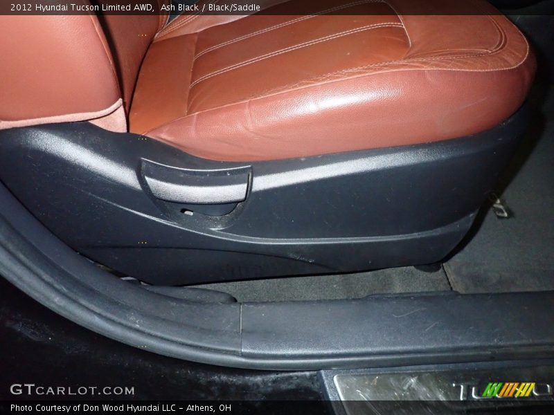 Ash Black / Black/Saddle 2012 Hyundai Tucson Limited AWD