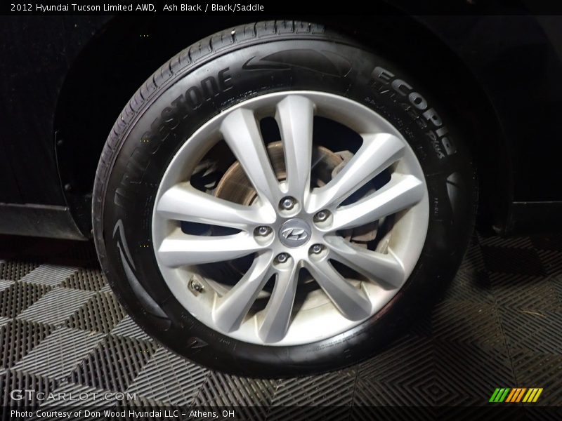 Ash Black / Black/Saddle 2012 Hyundai Tucson Limited AWD