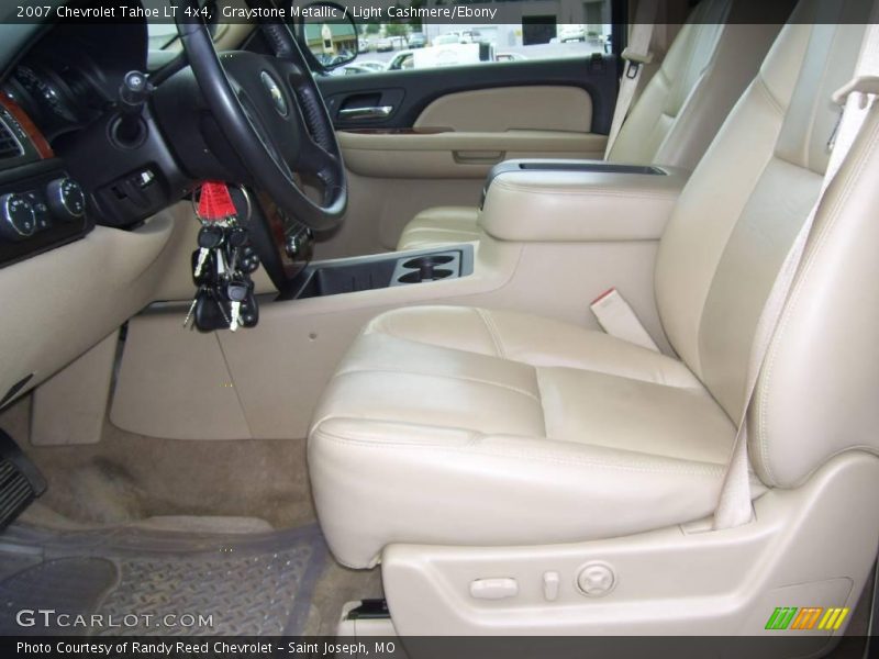 Graystone Metallic / Light Cashmere/Ebony 2007 Chevrolet Tahoe LT 4x4