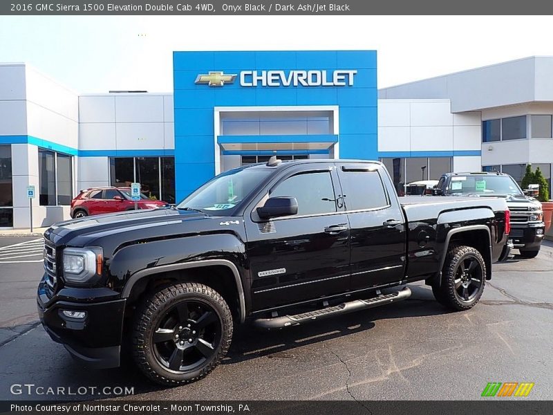 Front 3/4 View of 2016 Sierra 1500 Elevation Double Cab 4WD