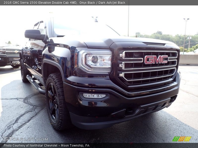 Onyx Black / Dark Ash/Jet Black 2016 GMC Sierra 1500 Elevation Double Cab 4WD