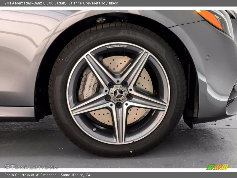 Selenite Grey Metallic / Black 2019 Mercedes-Benz E 300 Sedan