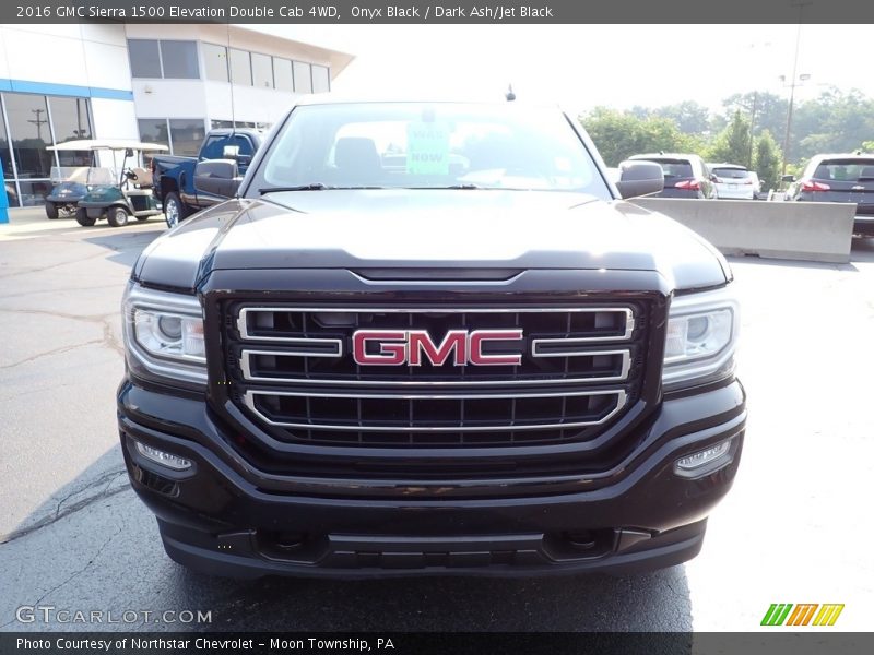 Onyx Black / Dark Ash/Jet Black 2016 GMC Sierra 1500 Elevation Double Cab 4WD
