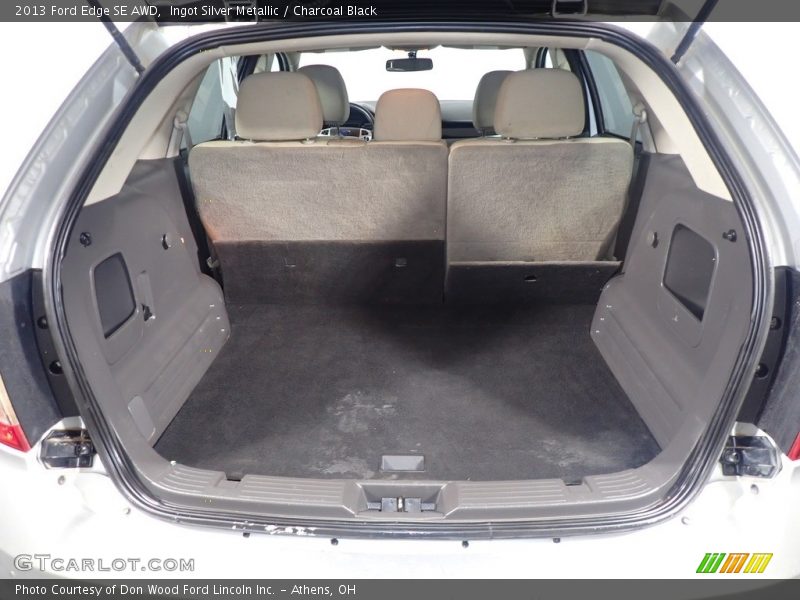 Ingot Silver Metallic / Charcoal Black 2013 Ford Edge SE AWD