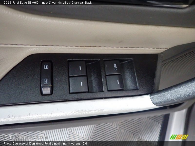 Ingot Silver Metallic / Charcoal Black 2013 Ford Edge SE AWD