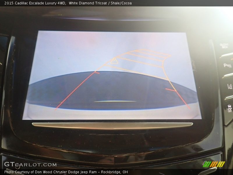 White Diamond Tricoat / Shale/Cocoa 2015 Cadillac Escalade Luxury 4WD