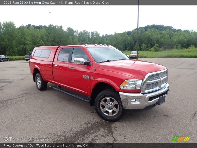 Flame Red / Black/Diesel Gray 2018 Ram 2500 Big Horn Crew Cab 4x4
