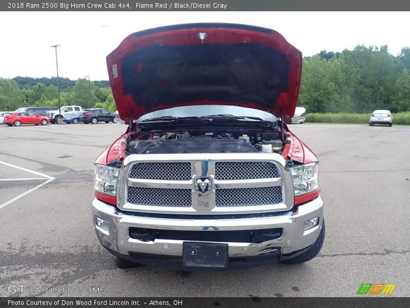 Flame Red / Black/Diesel Gray 2018 Ram 2500 Big Horn Crew Cab 4x4