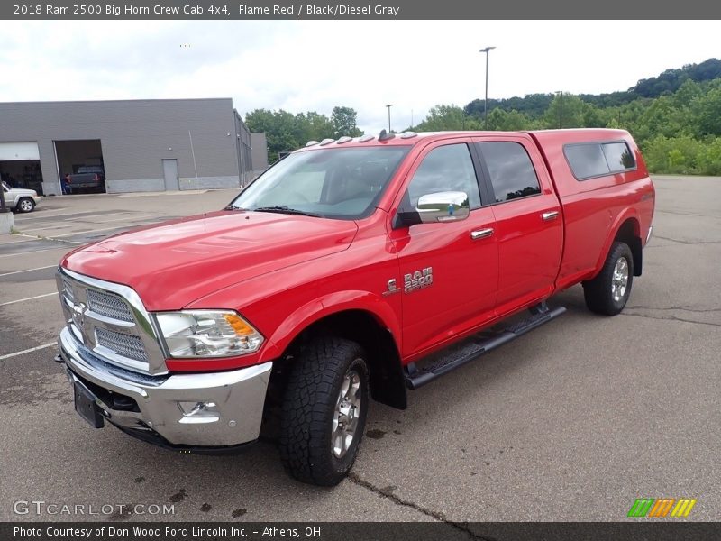 Flame Red / Black/Diesel Gray 2018 Ram 2500 Big Horn Crew Cab 4x4