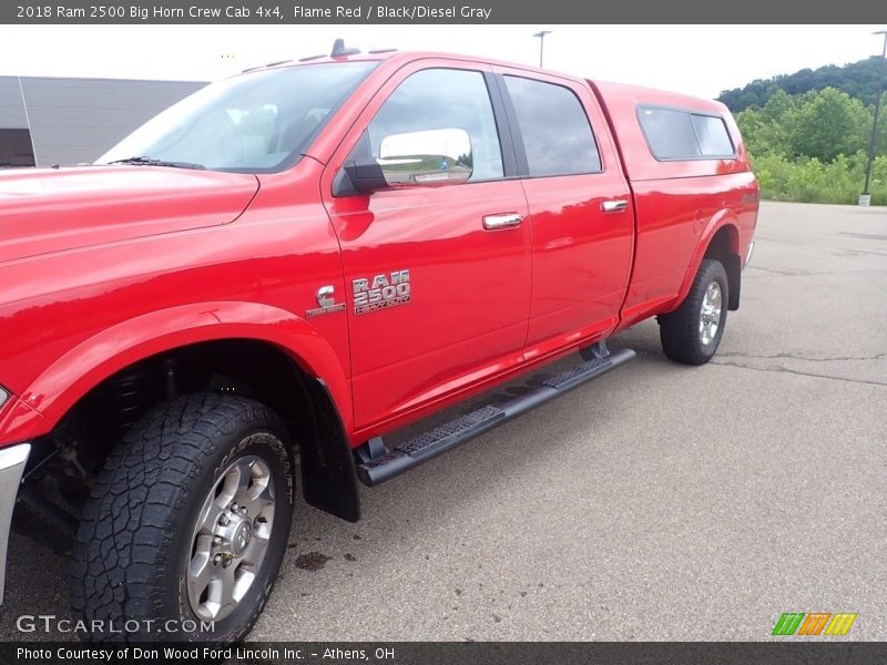 Flame Red / Black/Diesel Gray 2018 Ram 2500 Big Horn Crew Cab 4x4