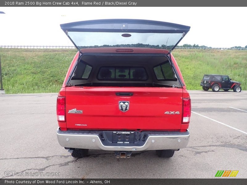Flame Red / Black/Diesel Gray 2018 Ram 2500 Big Horn Crew Cab 4x4