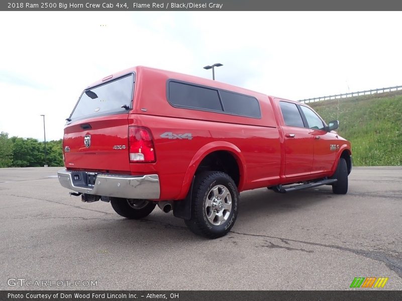 Flame Red / Black/Diesel Gray 2018 Ram 2500 Big Horn Crew Cab 4x4