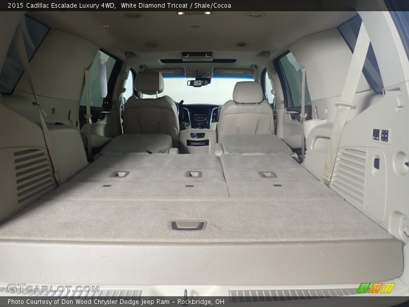 White Diamond Tricoat / Shale/Cocoa 2015 Cadillac Escalade Luxury 4WD