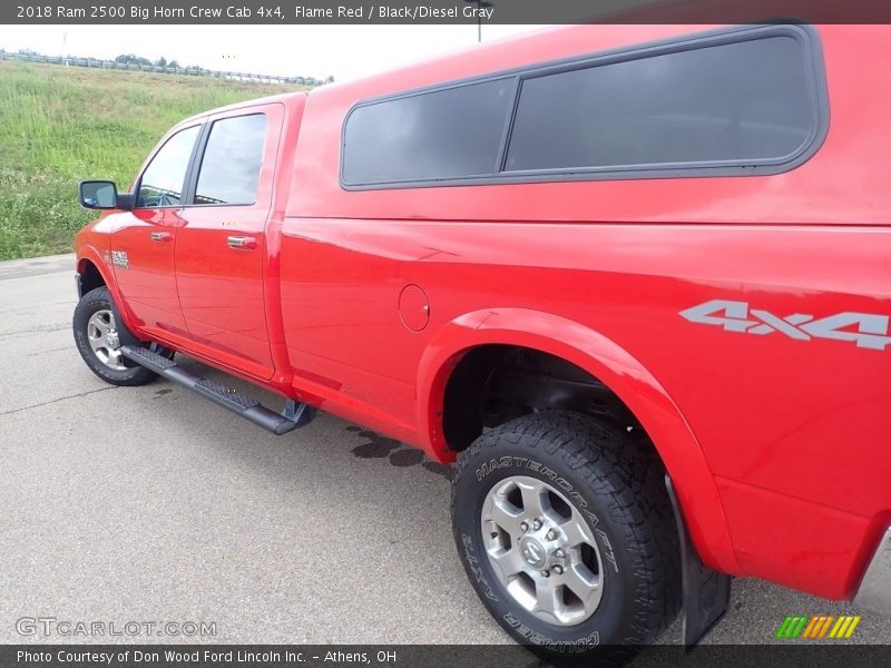 Flame Red / Black/Diesel Gray 2018 Ram 2500 Big Horn Crew Cab 4x4