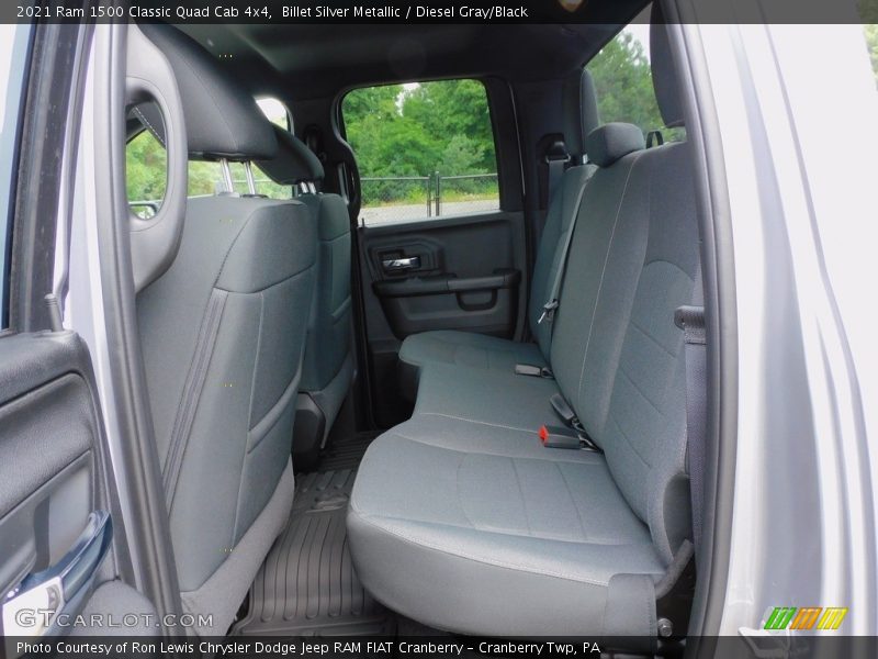 Billet Silver Metallic / Diesel Gray/Black 2021 Ram 1500 Classic Quad Cab 4x4