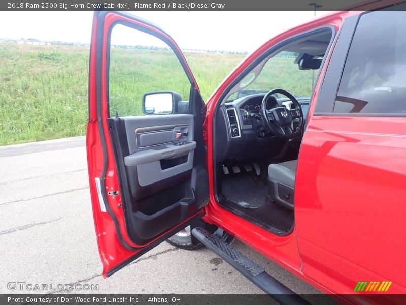 Flame Red / Black/Diesel Gray 2018 Ram 2500 Big Horn Crew Cab 4x4