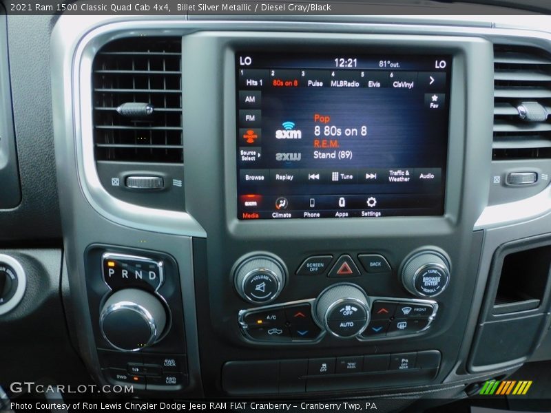 Billet Silver Metallic / Diesel Gray/Black 2021 Ram 1500 Classic Quad Cab 4x4