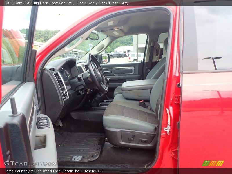 Flame Red / Black/Diesel Gray 2018 Ram 2500 Big Horn Crew Cab 4x4