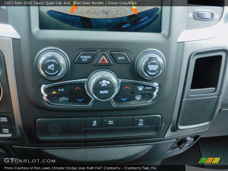 Billet Silver Metallic / Diesel Gray/Black 2021 Ram 1500 Classic Quad Cab 4x4