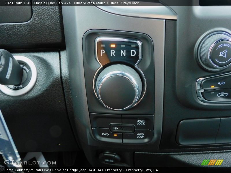 Billet Silver Metallic / Diesel Gray/Black 2021 Ram 1500 Classic Quad Cab 4x4