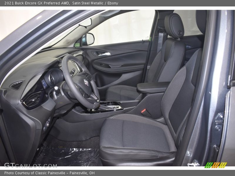 Satin Steel Metallic / Ebony 2021 Buick Encore GX Preferred AWD