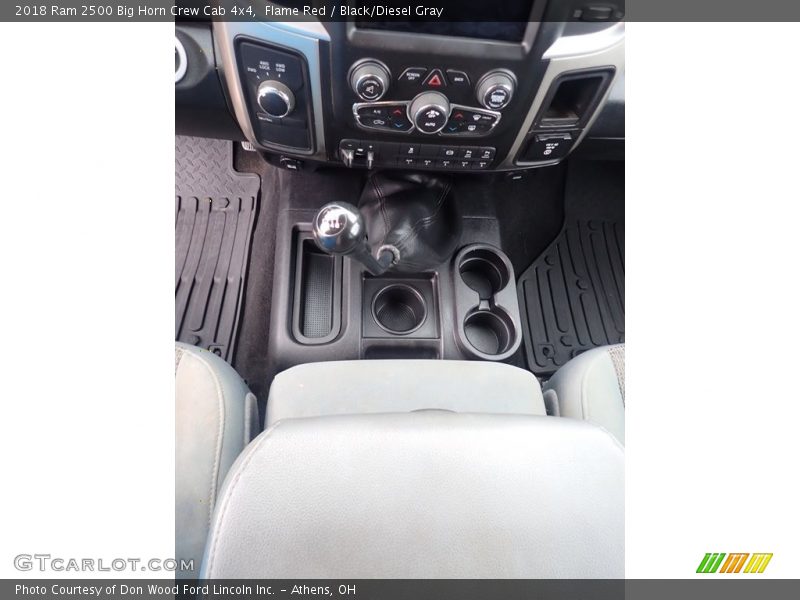 Flame Red / Black/Diesel Gray 2018 Ram 2500 Big Horn Crew Cab 4x4