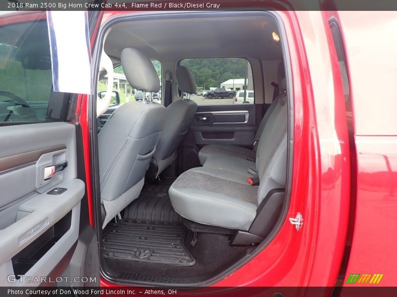 Flame Red / Black/Diesel Gray 2018 Ram 2500 Big Horn Crew Cab 4x4