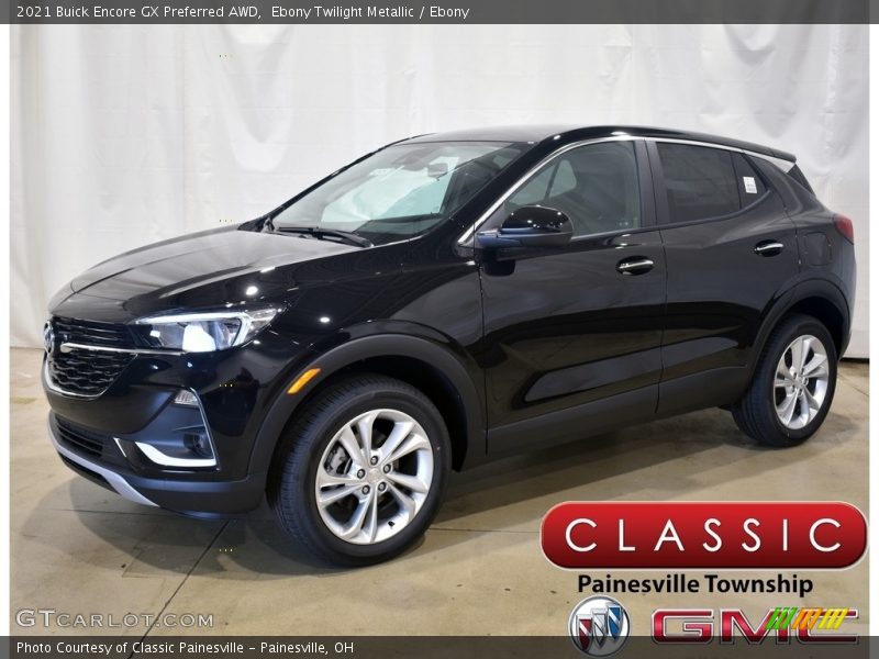 Ebony Twilight Metallic / Ebony 2021 Buick Encore GX Preferred AWD