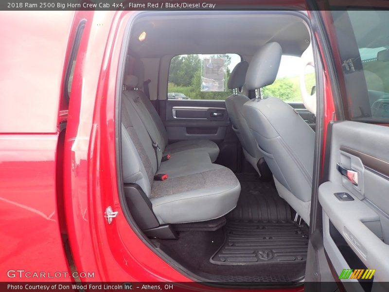 Flame Red / Black/Diesel Gray 2018 Ram 2500 Big Horn Crew Cab 4x4