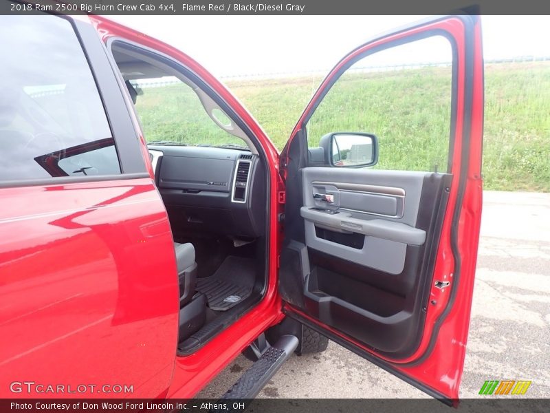 Flame Red / Black/Diesel Gray 2018 Ram 2500 Big Horn Crew Cab 4x4