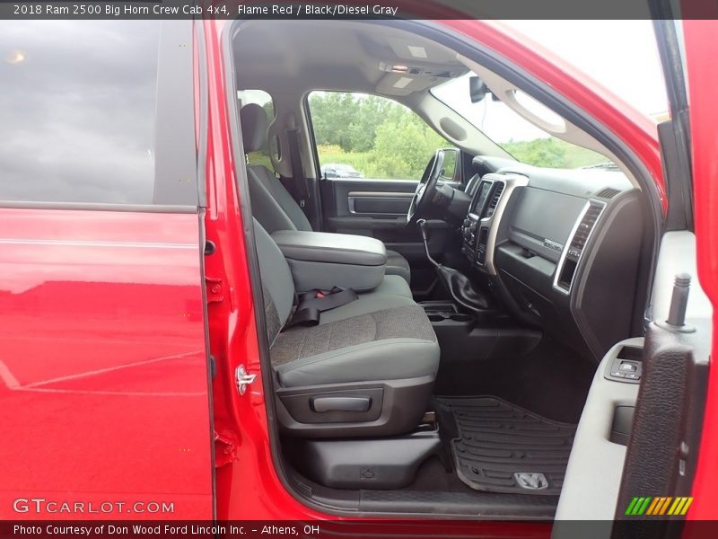 Flame Red / Black/Diesel Gray 2018 Ram 2500 Big Horn Crew Cab 4x4