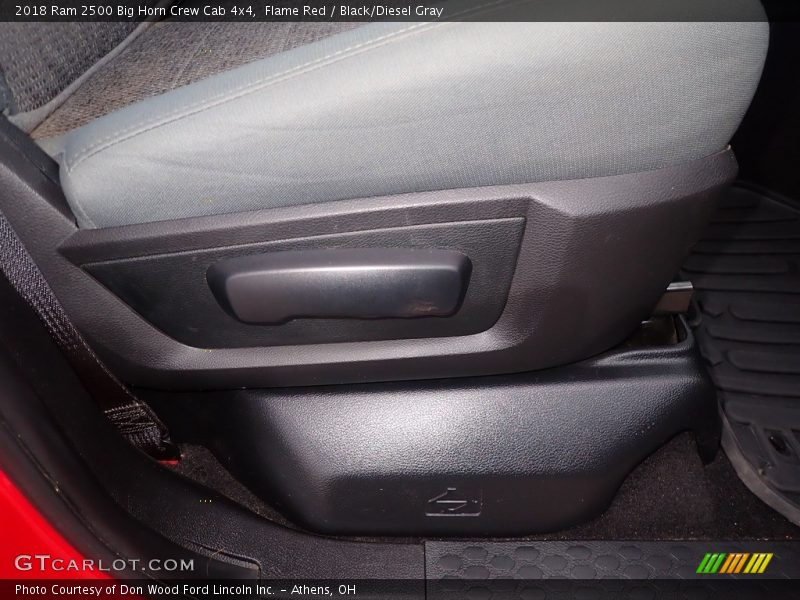 Flame Red / Black/Diesel Gray 2018 Ram 2500 Big Horn Crew Cab 4x4