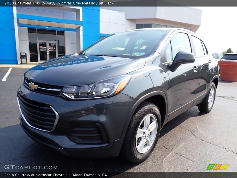Nightfall Gray Metallic / Jet Black 2020 Chevrolet Trax LS AWD