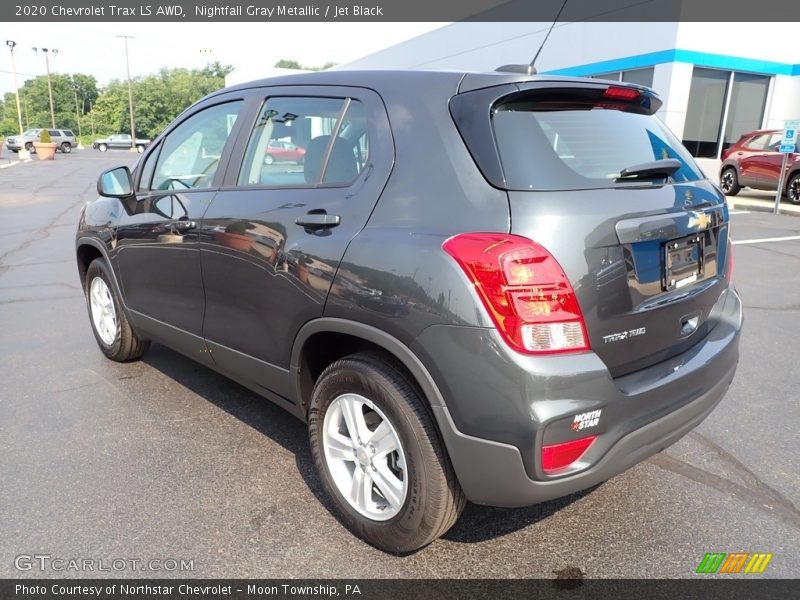 Nightfall Gray Metallic / Jet Black 2020 Chevrolet Trax LS AWD