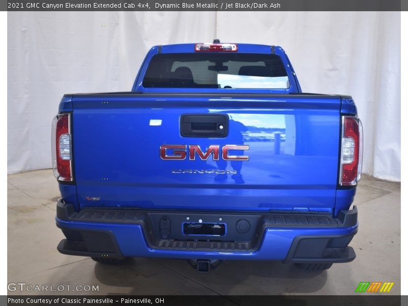 Dynamic Blue Metallic / Jet Black/Dark Ash 2021 GMC Canyon Elevation Extended Cab 4x4