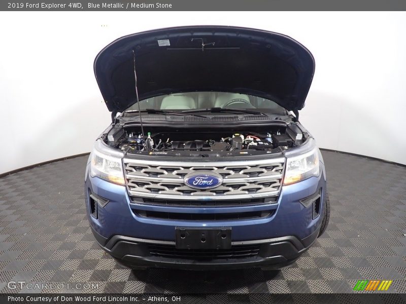 Blue Metallic / Medium Stone 2019 Ford Explorer 4WD