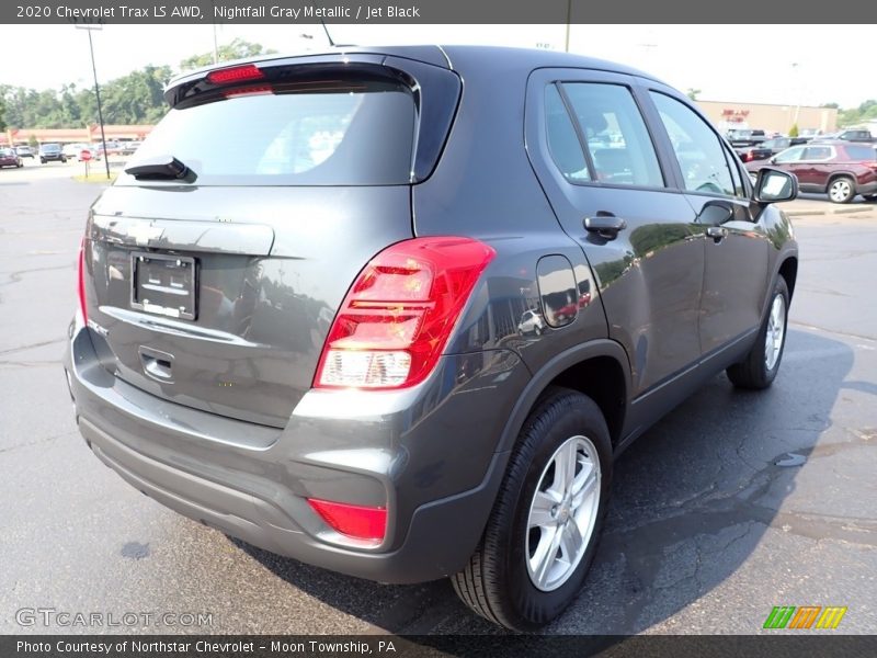 Nightfall Gray Metallic / Jet Black 2020 Chevrolet Trax LS AWD