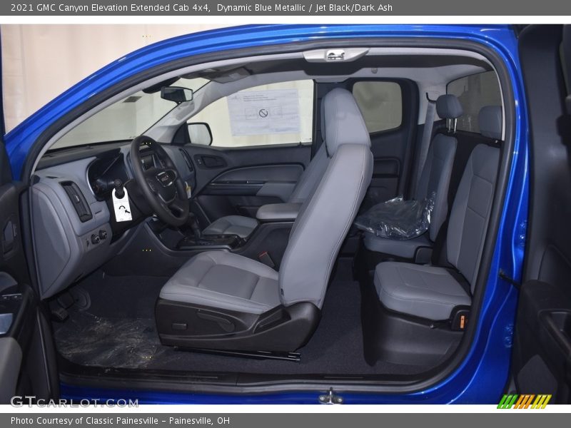 Dynamic Blue Metallic / Jet Black/Dark Ash 2021 GMC Canyon Elevation Extended Cab 4x4