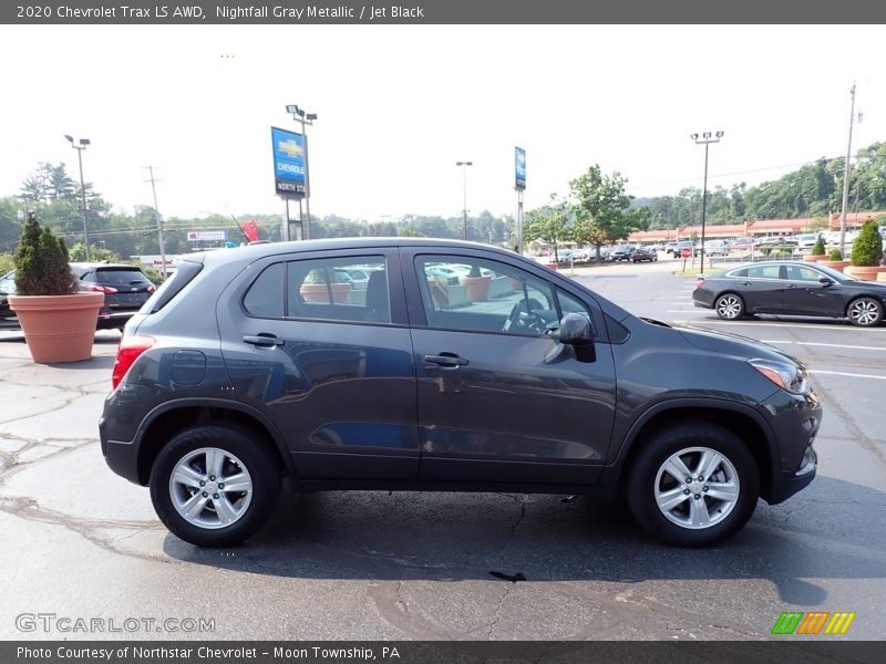 Nightfall Gray Metallic / Jet Black 2020 Chevrolet Trax LS AWD