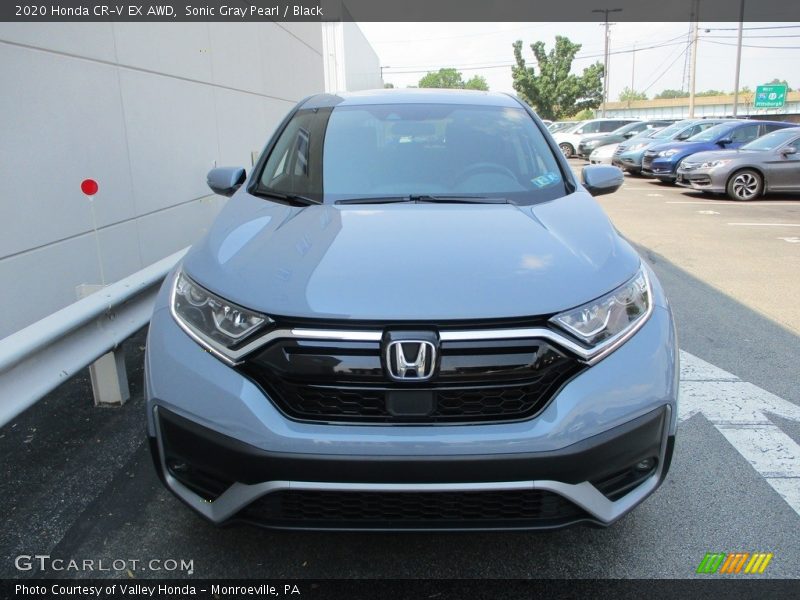 Sonic Gray Pearl / Black 2020 Honda CR-V EX AWD