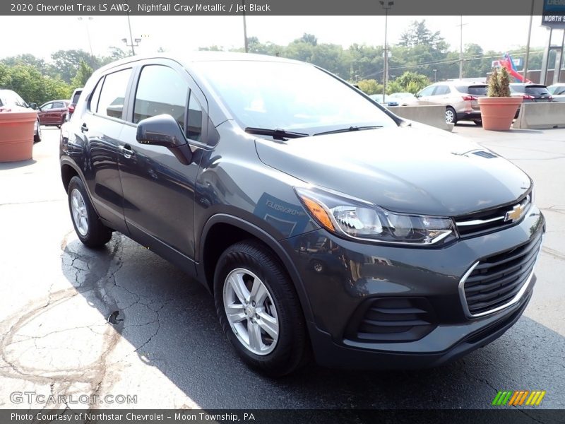 Nightfall Gray Metallic / Jet Black 2020 Chevrolet Trax LS AWD