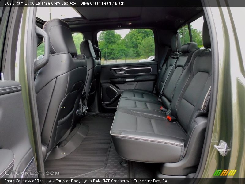 Rear Seat of 2021 1500 Laramie Crew Cab 4x4