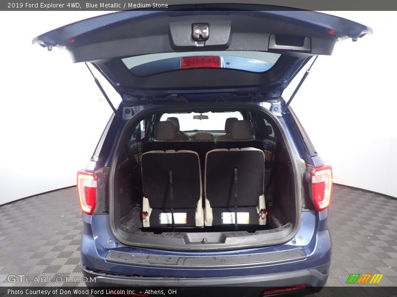 Blue Metallic / Medium Stone 2019 Ford Explorer 4WD