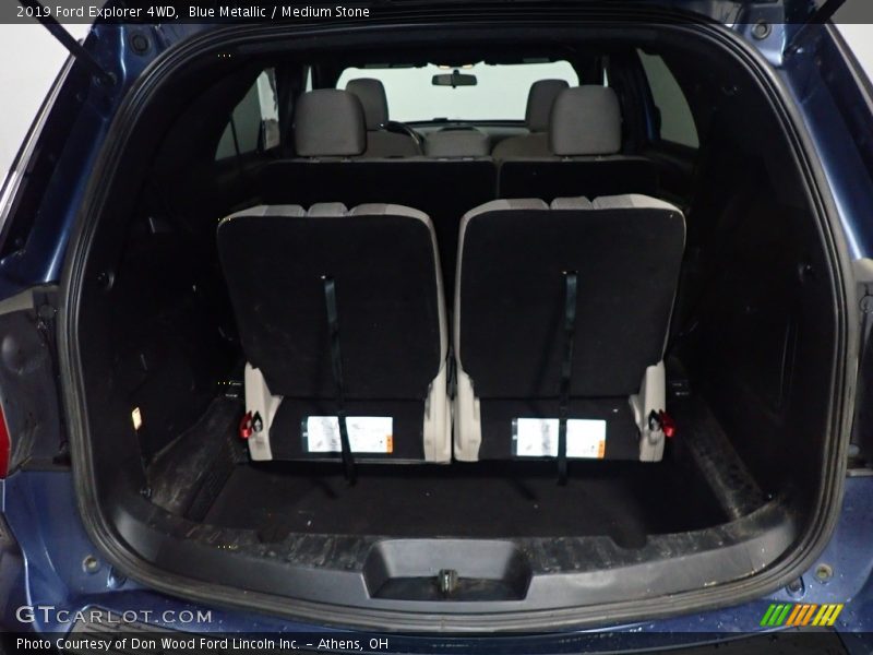 Blue Metallic / Medium Stone 2019 Ford Explorer 4WD