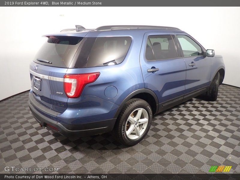 Blue Metallic / Medium Stone 2019 Ford Explorer 4WD