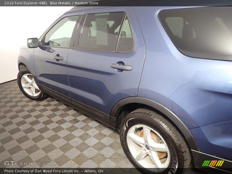 Blue Metallic / Medium Stone 2019 Ford Explorer 4WD