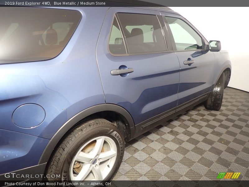 Blue Metallic / Medium Stone 2019 Ford Explorer 4WD