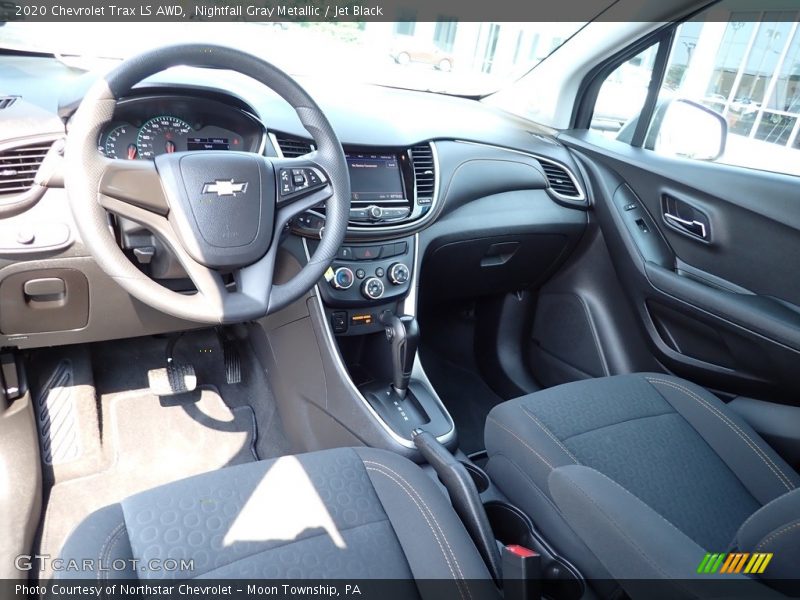Nightfall Gray Metallic / Jet Black 2020 Chevrolet Trax LS AWD