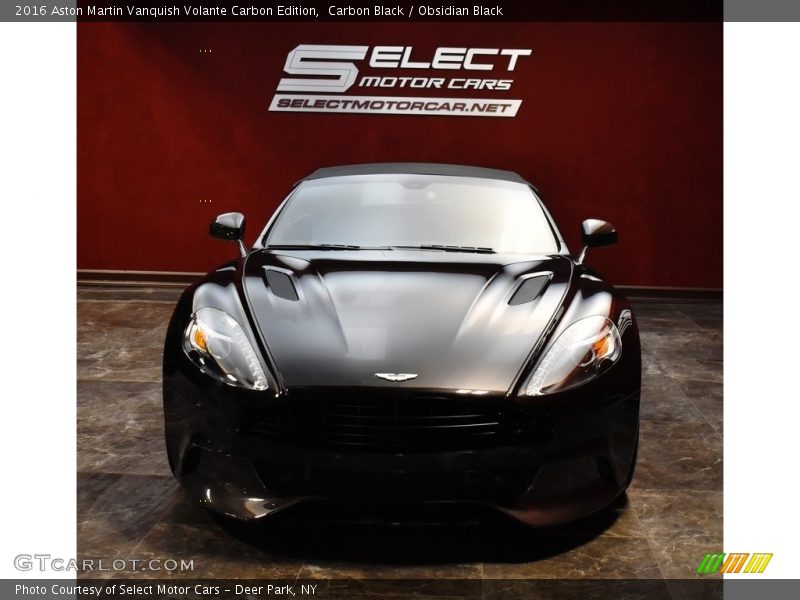 Carbon Black / Obsidian Black 2016 Aston Martin Vanquish Volante Carbon Edition